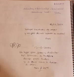 Un lugar para gozar y disfrutar.